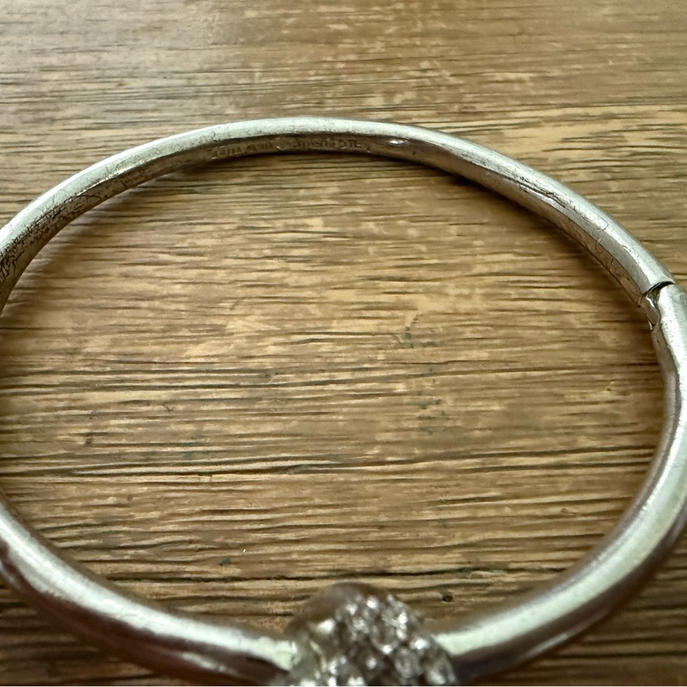 Kate Spade Silver Crystal Knot Bracelet - Picture 4 of 4